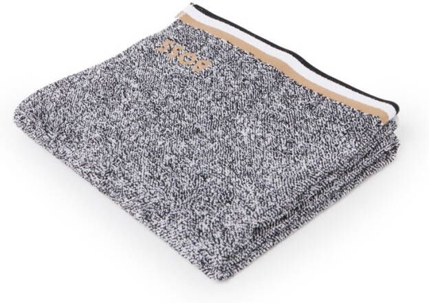 Hugo Boss Icostrip handdoek 550 gr/m2 55 x 100 cm