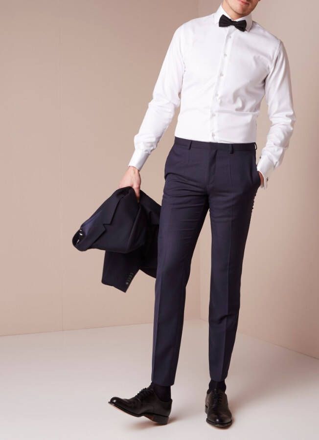 Profuomo Business hemd lange mouw cutaway sf dc white pp0h0a025/2