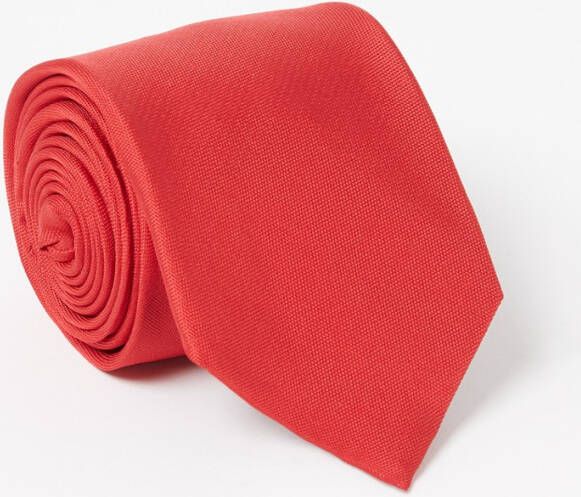 Profuomo Originale Stropdas rood, Effen