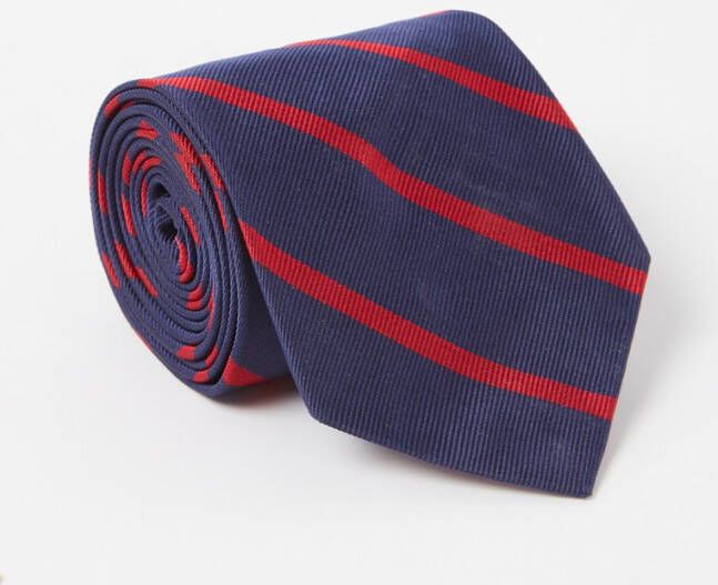Ralph Lauren Stropdas van zijde met streepprint