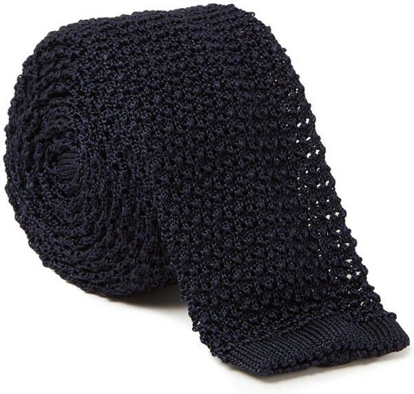 Ralph Lauren Gebreide stropdas van zijde