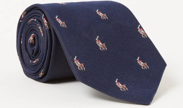 Ralph Lauren Stropdas van zijde met logoborduring