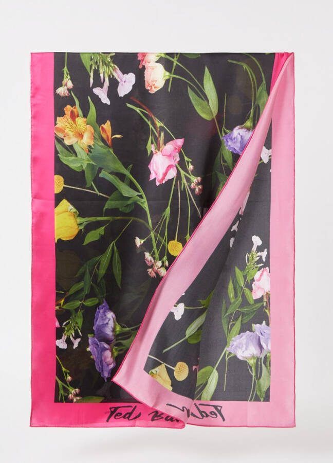 Ted Baker Amiie sjaal van zijde 180 x 70 cm