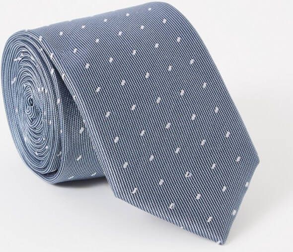 Ted Baker Dashed spot stropdas van zijde