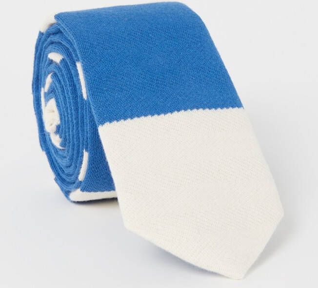 Ted Baker Duckabu stropdas van jersey met streepprint