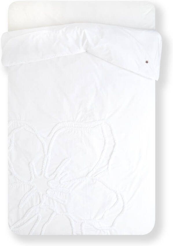 Ted Baker Magnolia Tufted dekbedovertrek van katoen perkal 180TC exclusief kussenslopen