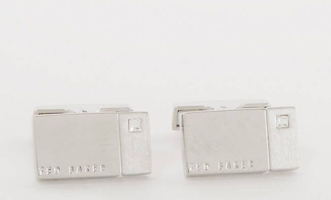 Ted Baker Tablet manchetknopen met Swarovski kristal