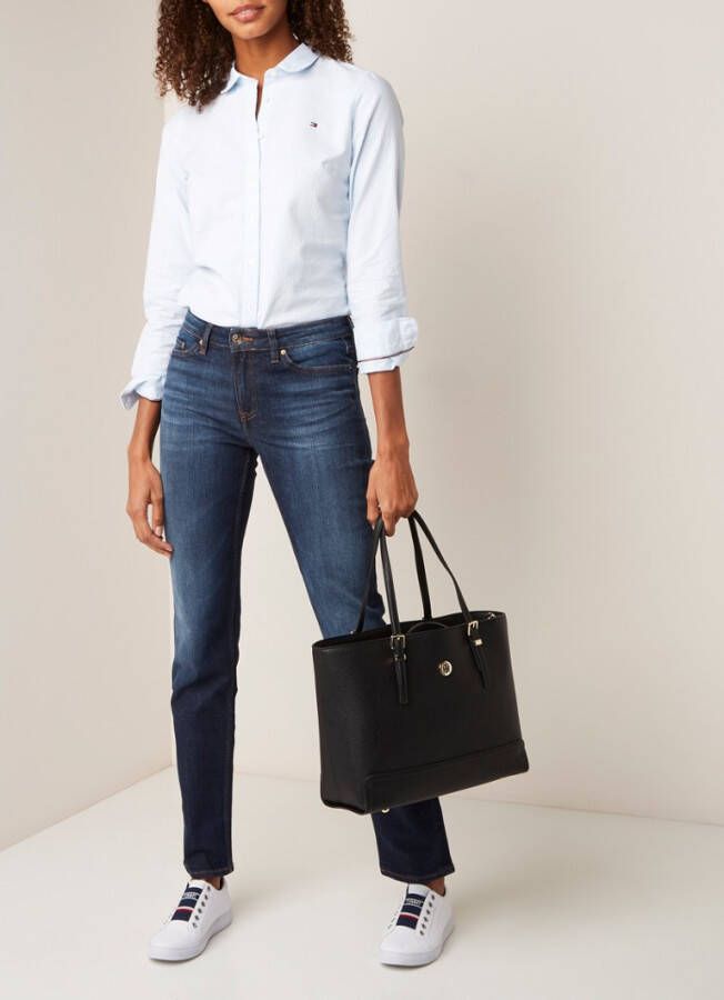 Tommy Hilfiger Straight jeans HERITAGE ROME STRAIGHT RW met lichte fadeout effecten