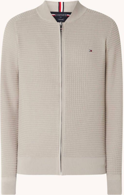 Tommy Hilfiger Gebreide trui SPRING GRID STRUCTURED BASEBALL