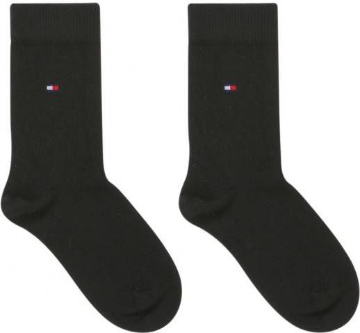 Tommy Hilfiger Sokken Kids Sock Basic 2P Zwart