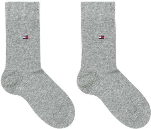 Tommy Hilfiger Sokken Kids Sock Basic 2P Grijs
