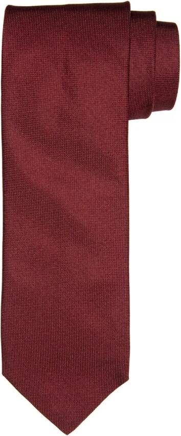 Profuomo Stropdas van zijde met ingeweven structuur