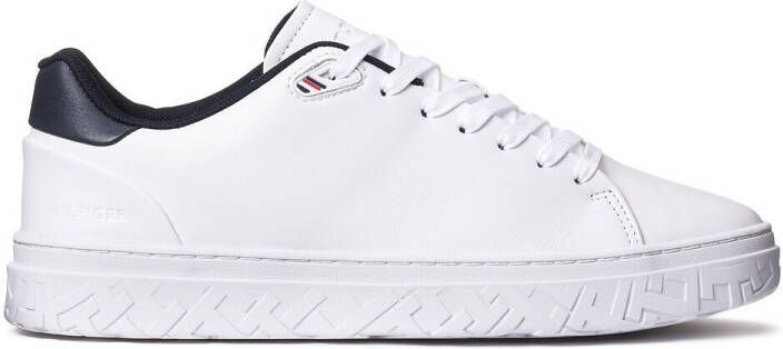 Tommy Hilfiger Witte Lage Sneakers Modern Iconic Court Cup