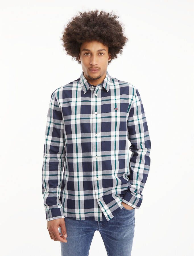 TOMMY JEANS Geruit overhemd TJM ESSENTIAL CHECK SHIRT