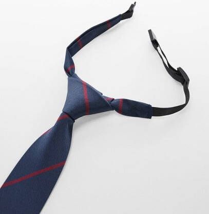 Mango Kids Gestreepte stropdas