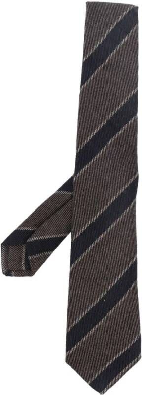 Borrelli Stropdassen & Strikjes Bruin Heren