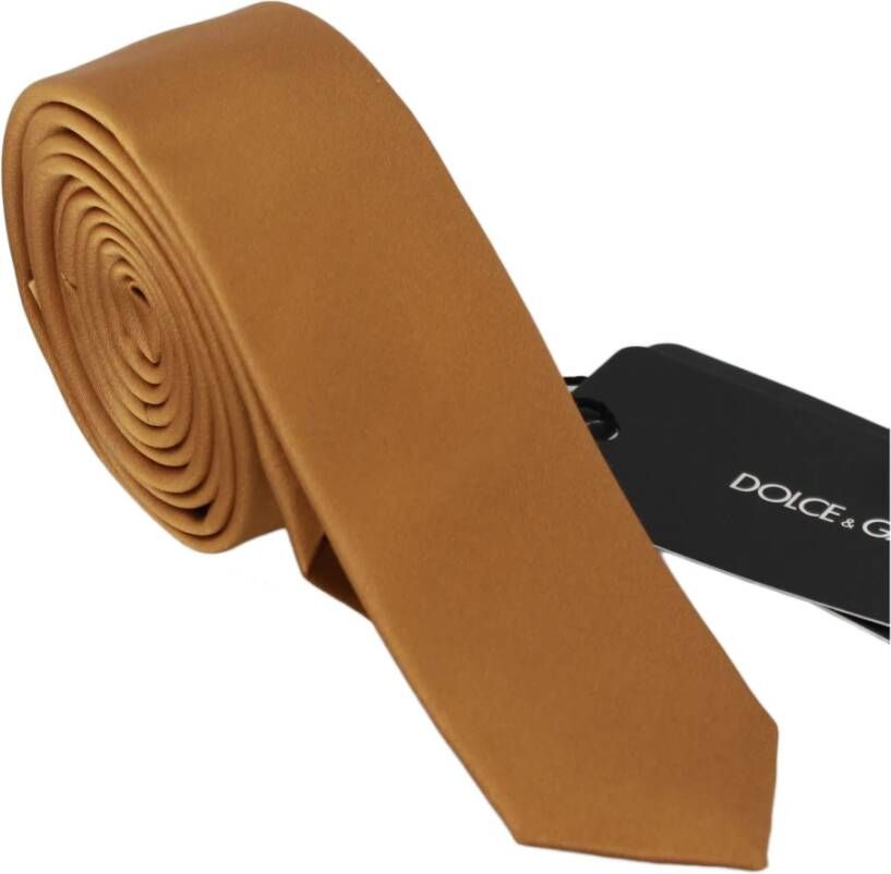 Dolce & Gabbana Stropdassen & Strikjes Bruin Heren