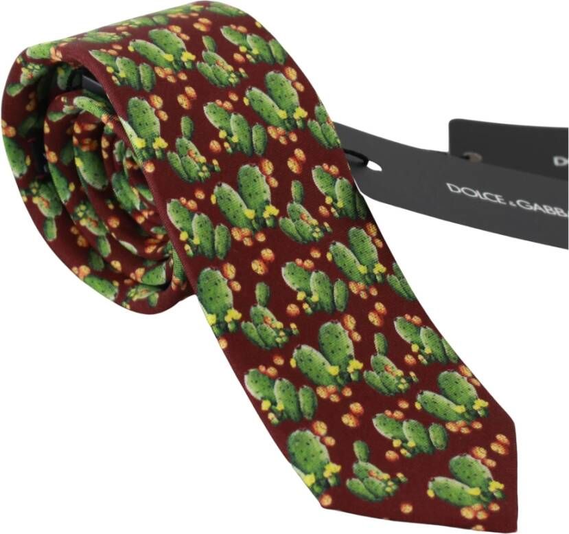 Dolce & Gabbana Stropdassen & Strikjes Groen Heren