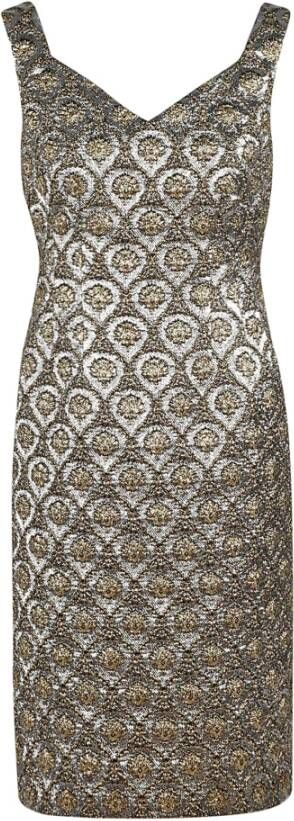 Dries Van Noten Voldoende zwarte bloemen gedrukt zijden nek stropdas shirt , Geel, Dames