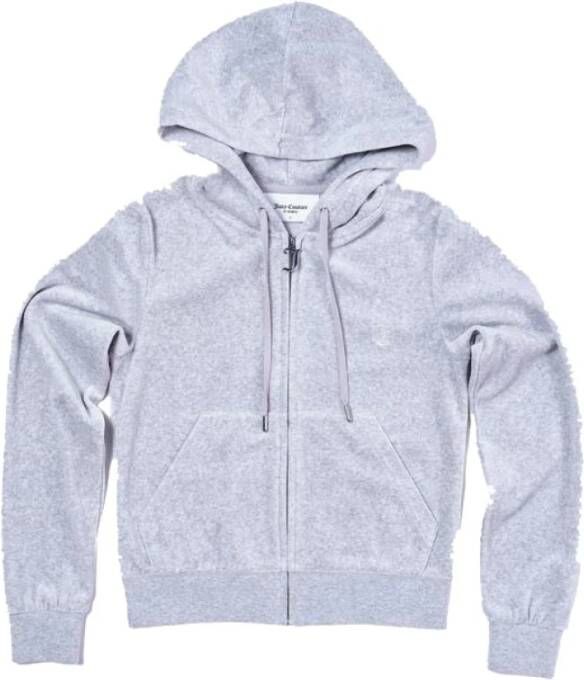 Juicy Couture Core Robertson Classic velours Zip Trough Hoodie Jakker