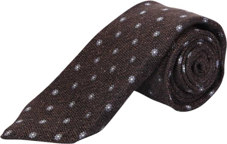 Kiton Stropdassen & Strikjes Bruin Heren