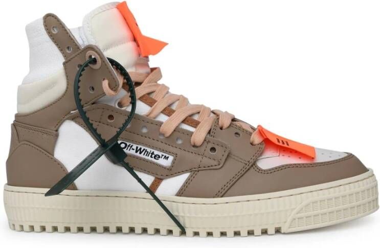 Off White Sneakers Bruin Heren