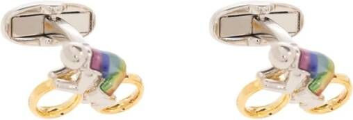 Paul Smith manchetlinks en tie clips , Grijs, Heren