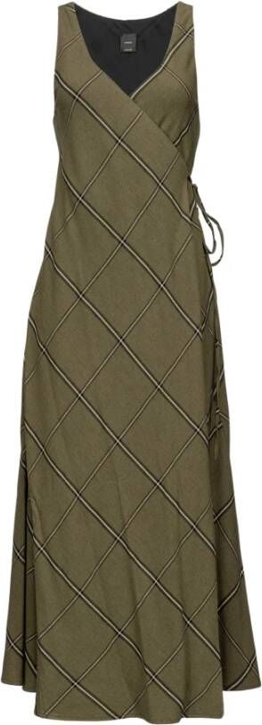 pinko Maxi kleedjes Groen Dames