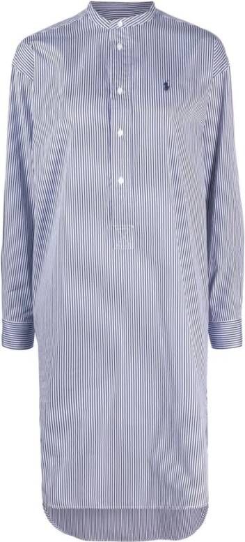 Ralph Lauren Dagshirtjurk , Blauw, Dames