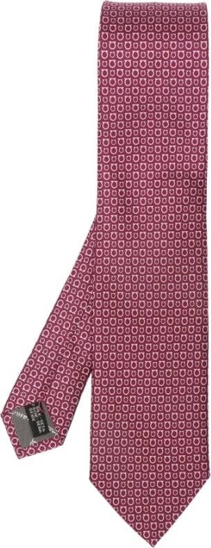 Salvatore Ferragamo Stropdassen & Strikjes Rood Heren