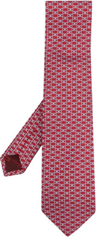 Salvatore Ferragamo Stropdassen & Strikjes Rood Heren