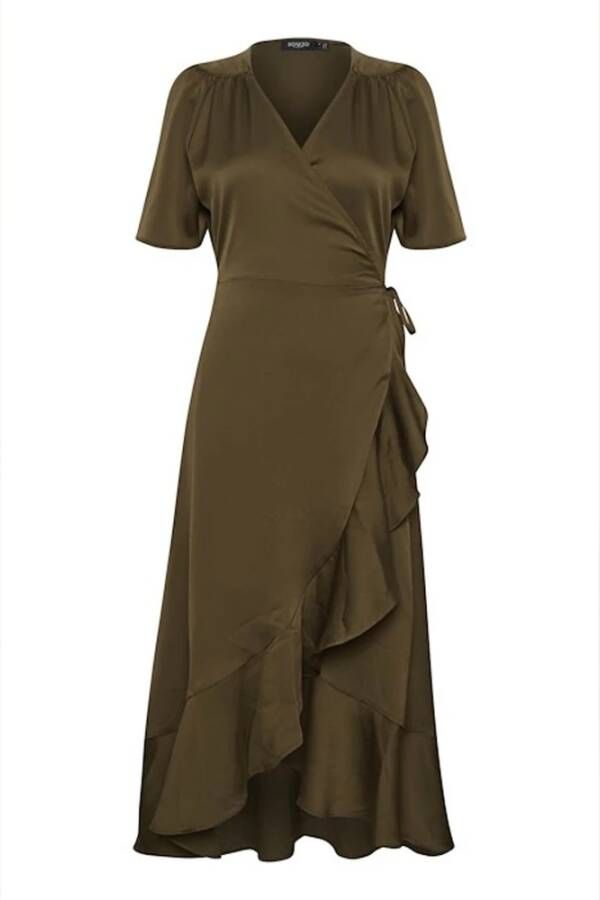 Soaked in Luxury Casual kleedjes Bruin Dames