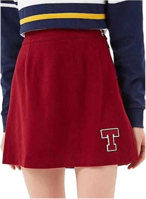 Tommy Hilfiger Korte rokken Rood Dames