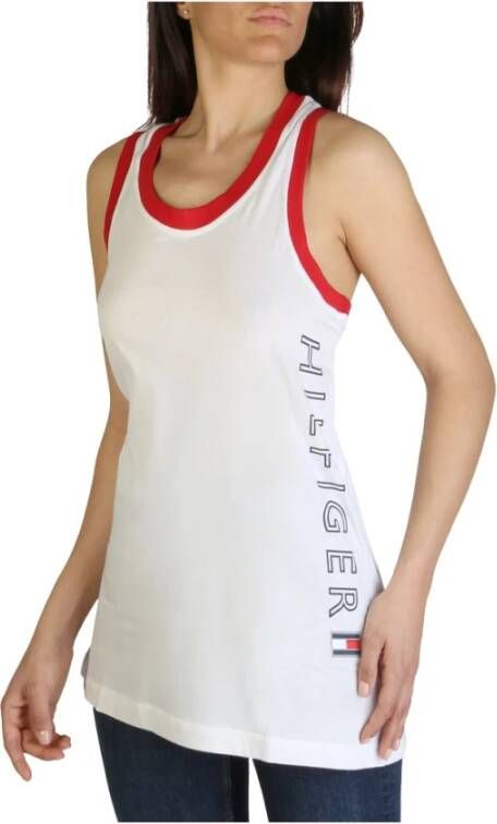 Tommy Hilfiger Sleeveless Tops , Wit, Dames