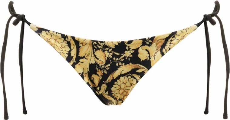 Versace Preated Viscose Bottoms , Zwart, Dames