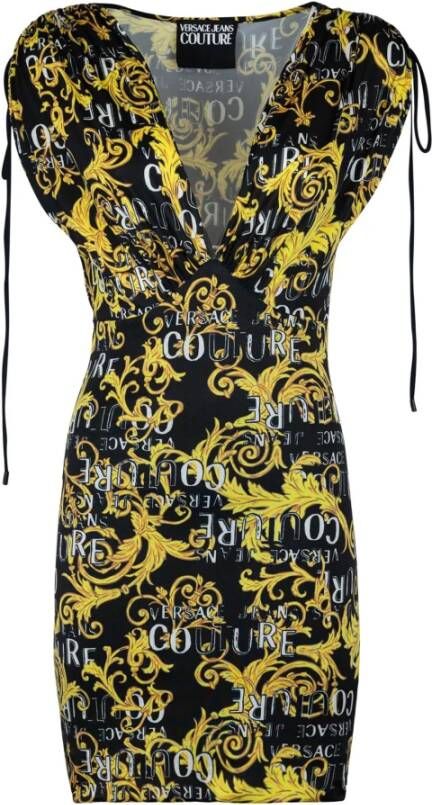 Versace Jeans Couture Casual kleedjes Zwart Dames