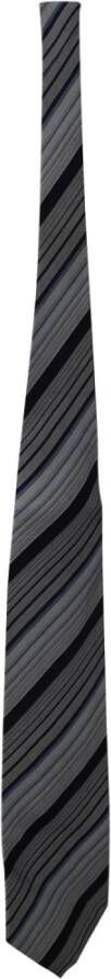 Ties Armani Pre owned, Grijs, Heren