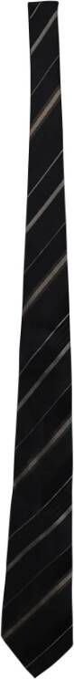 Ties Armani Pre owned, Zwart, Heren