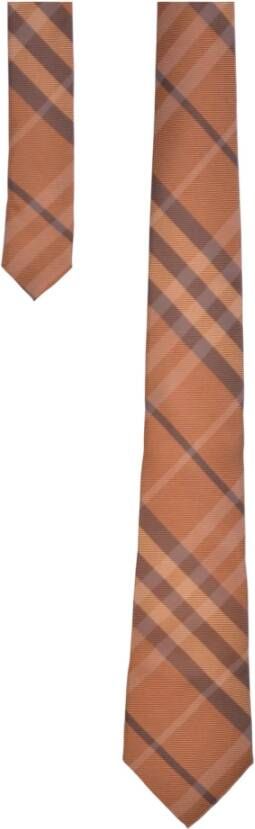 Burberry Ties , Bruin, Heren
