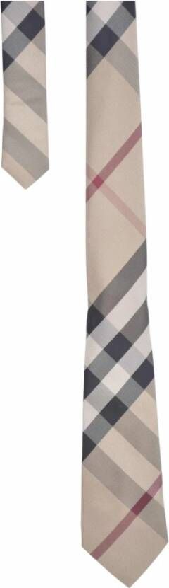 Burberry Ties , Bruin, Heren