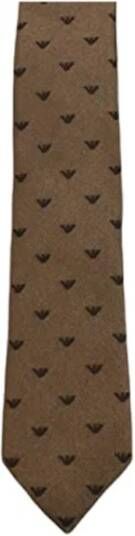 Emporio Armani Accessoires , Bruin, Heren