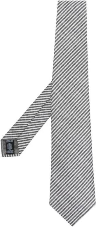 Emporio Armani TIE , Grijs, Heren