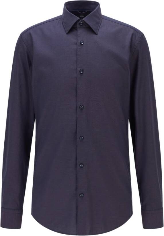 Hugo Boss Normaal shirt , Paars, Heren