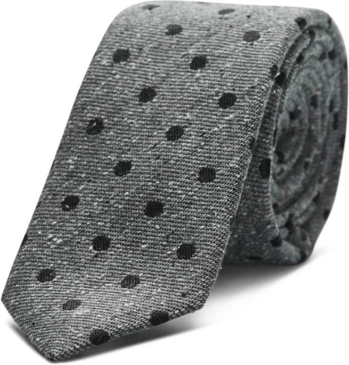 Jack and Jones Jacwashington TIE Grey Melange/DOT | Freewear Grijs