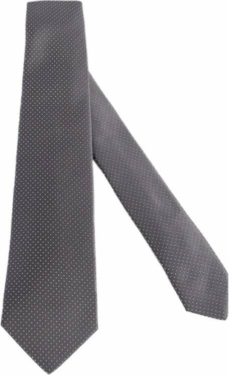 Kiton Ties , Grijs, Heren