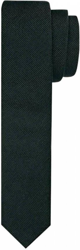 Profuomo Stropdas zwart, Effen