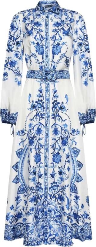 Ralph Lauren Dag Maxi jurk , Blauw, Dames