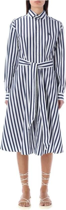 Ralph Lauren Dagshirtjurk , Blauw, Dames