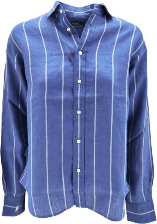 Ralph Lauren Shirt , Blauw, Dames
