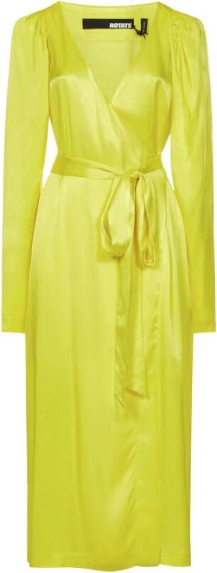 Rotate Birger Christensen Dames, Kledingjurk Rt1935 , Geel, Dames